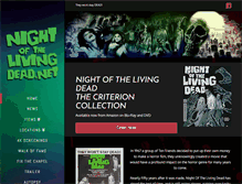 Tablet Screenshot of nightofthelivingdead.net